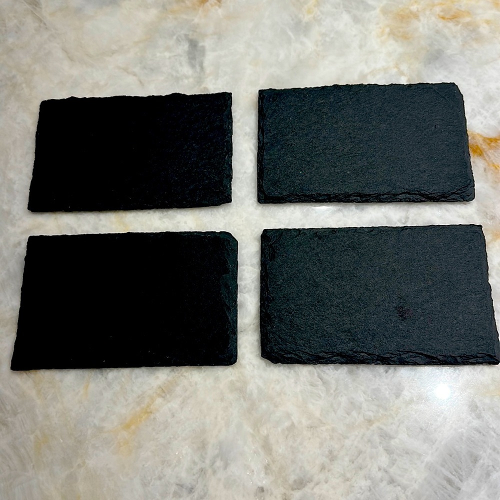 BOSKA Tapas Boards Slate, set of 4, New